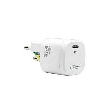 Imagem de Carregador Type-C 25W para Dispositivos com Tecnologia GaN/PD - Tomate