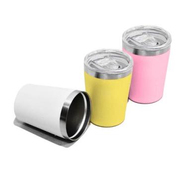 Imagem de Mini Copo Térmico em Aço Inox 260 ml COM TAMPA XLS