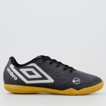 Imagem de Chuteira Umbro Orbit Futsal Juvenil Preta-Unissex