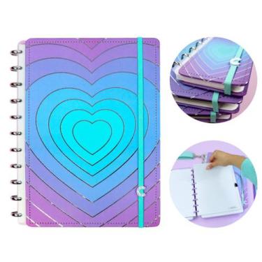 Imagem de Caderno Inteligente Grande A4 80Fls Silver Love