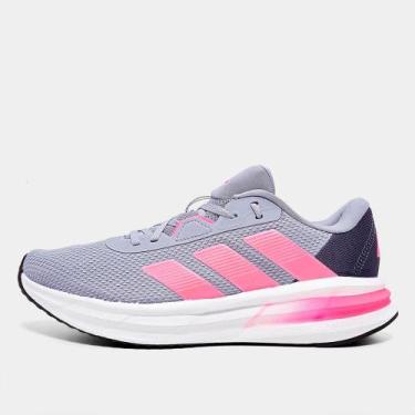 Imagem de Tenis Adidas Galaxy 7, Cinza, Rosa, 36