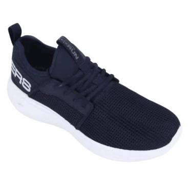 Imagem de Tênis Skechers Go Run Fast Valor - 55103, Azul marinho, 43