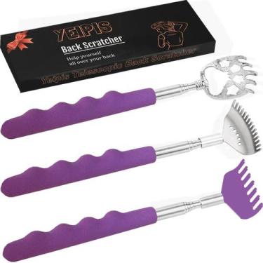 Imagem de Pacote com 3 telescópios portáteis Back Scratcher Yeipis Metal