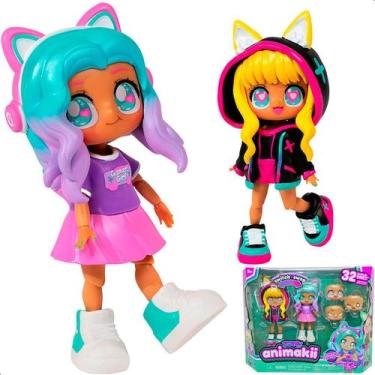 Imagem de Boneca Anime Animakii Gamer & Cyberpunk Multikids - BR2457