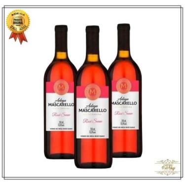 Imagem de Kit 3 Vinhos Adega Mascarello Rosé Suave