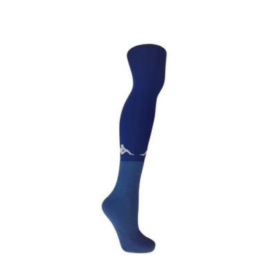Imagem de Meião de Futebol Elite Kappa Juvenil e Adulto Várias Cores, Azul, 38 a