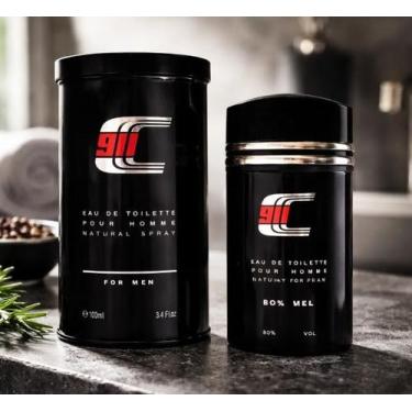 Imagem de Perfume Masculino Carrera Black 911 Eau De Toilette 100ml, Preto