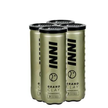 Imagem de Bola de Tênis Inni Grand Clay - Pack com 4 Tubos