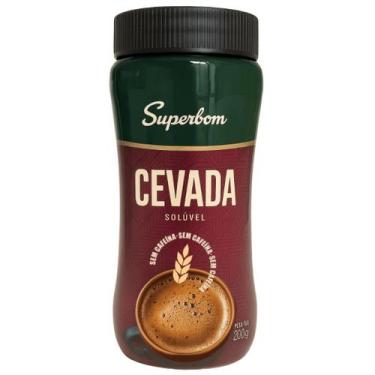 Imagem de Cevada Solúvel Superbom 200g - Torrada, Moída, 100% Natural e Sem Lact