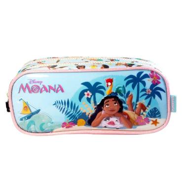 Imagem de Estojo Duplo Moana Disney – Organização com Magia e Aventura!