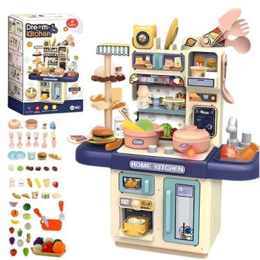 Imagem de Cozinha Completa com Frutinhas Solta Fumaça Sai Água Luz Infantil Cast