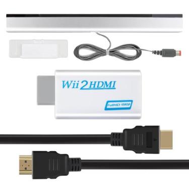 Imagem de Kit Conversor LongLongJin Wii para HDMI