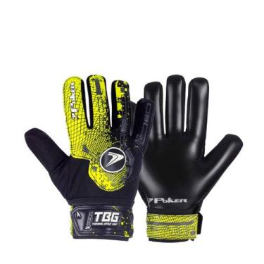 Imagem de Luva De Goleiro Infantil Poker 7 Training Basic Junior, Amarelo, 7