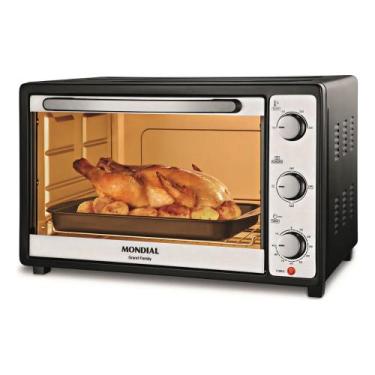 Imagem de Forno Elétrico de Bancada Mondial Grand Family II 48L 220v CX Avariada