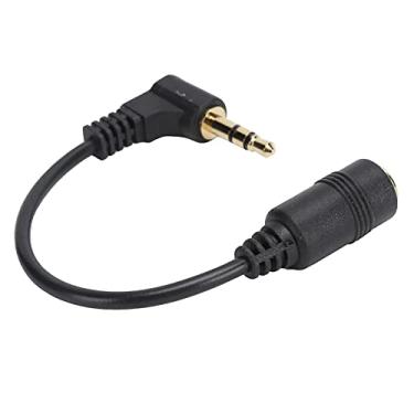 Imagem de Cabo de extensão de áudio, cabo de extensão durável de 3,5 mm requintado e fácil de usar para casa e ao ar livre(Preto)