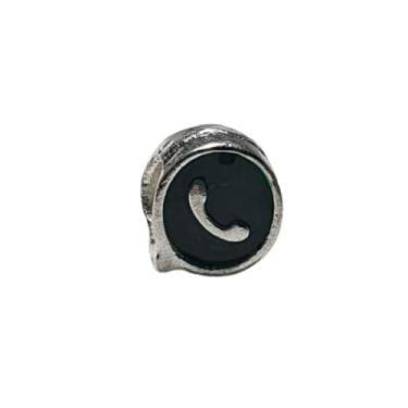 Imagem de Berloque Whats App Banhado a Prata 925