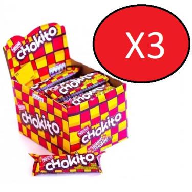 Imagem de Kit 3 caixas de Chocolate Nestlé Chokito C/30x32gr = 90 un