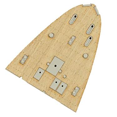 Imagem de NC NC NC Deck de madeira modificada para carregador de aeronaves 65307 65307 Ark Royal