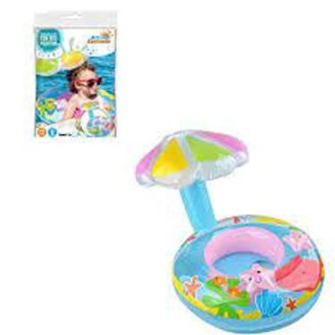 Imagem de Boia Circular 65cm Com Teto Protetor Solar