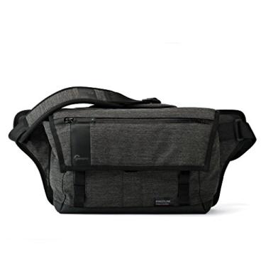 Imagem de Lowepro Streetline SL 140, Bolsa Sling para Laptop, Tablet e Câmera, Cinza, Repelente à Água, Vários Bolso