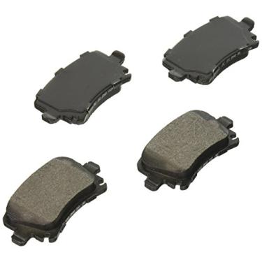 Imagem de BOSCH BE1108H Conjunto de pastilhas de freio a disco semimetálico azul com hardware - compatível com Audi A3, A4, A6, TT; Volkswagen CC, Eos, Golf, GTI, Jetta, Passat, Passat CC, R32, Rabbit, Tiguan e