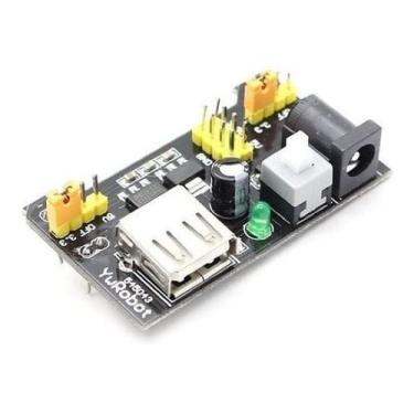 Imagem de Modulo Fonte 12V - 5,0/3,3 V Para Protoboard