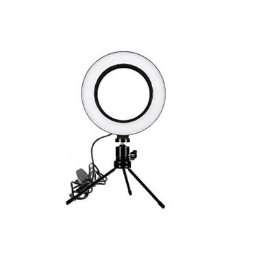 Imagem de Ring Fill Light de Mesa 16cm Luz de Led para Foto e Vídeo