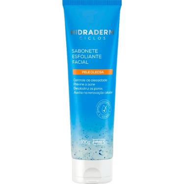 Imagem de Sabonete Liquido Facial Farmax Hidraderm Ciclos Esfoliante 100g