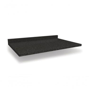 Imagem de Tampo Para Balcão Kappesberg Preto Brilho 80cm X 52cm