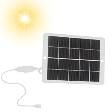 Imagem de Energia Solar com Saídas USB,Carregador USB Solar Portátil 600mAh | Carregador solar portátil ao ar livre pesca, camping, viagens, caminhadas, escalada Ypeng