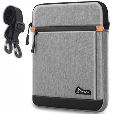 Imagem de SIMTOP Bolsa de ombro para tablet iPad 12,9 polegadas novo iPad Pro (5ª/4ª/3ª geração) 2021-2018 capa para tablet Magic Keyboard e Smart Keyboard Folio ou Logitech Slim Folio Pro,