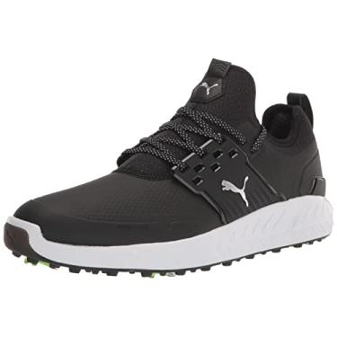 Imagem de PUMA Sapato de golfe masculino Ignite Articulate, Puma preto/Puma prata/Puma preto, 13