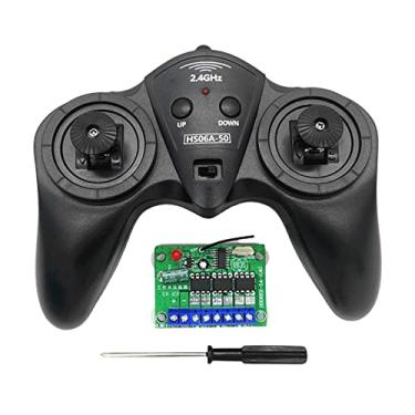 Imagem de YIJU Transmissor RC Controle Remoto com Receptor de Grande Potência 6 Canais DC6V-15V Kit de Sistema de Rádio Car Caminhão de Esteiras Buggy, HS06A