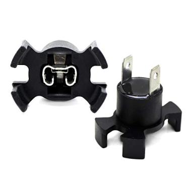Imagem de iJDMTOY Um par OE-Spec 33116-S6M H1 adaptador de suporte de soquete de lâmpada de farol, compatível com Acura RSX Honda Odyssey