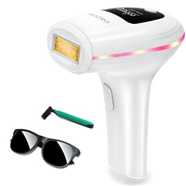 Imagem de Removedor de pelos a laser, removedor de pelos IPL em casa para mulheres e homens, removedor de pelos indolores permanente atualizado para 999.900 flashes dispositivo de remoção de pelos para axila, rosto, lábios, biquíni, corpo inteiro