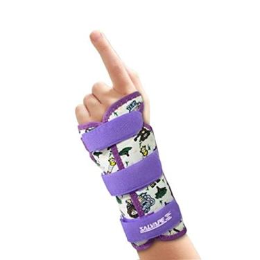 Imagem de Tala Bilateral Para Punho Infantil Salvapé (PP, LILÁS)