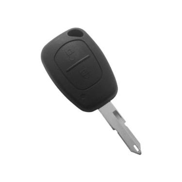 Imagem de Chave Plástica Clio 2 Botões Oca - 12116