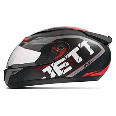Imagem de CAPACETE FECHADO PRO TORK JETT EVO LINE FOSCO VERMELHO TAM. 60
