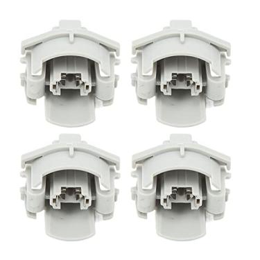 Imagem de Suporte de Soquete de Luz Traseira de Freio, 4 Peças 34102 S60 003 Placa de Licença Carcaça de Lâmpada Traseira para Civic CR‑V Fit Odyssey Pilot CR V