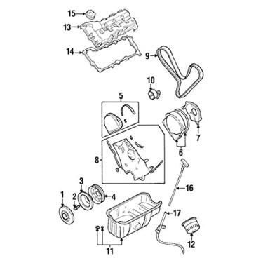 Imagem de Mopar 6800 1686AA, Junta da tampa da válvula do motor