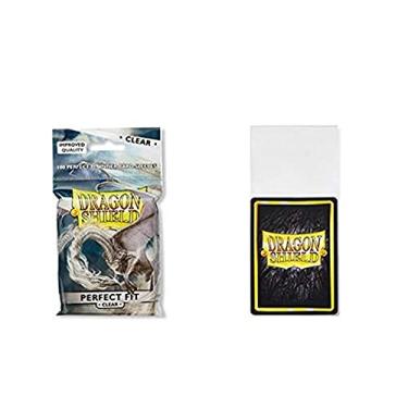 Imagem de Dragon Shield Inner Sleeve Clear Standard Size 100 ct Card Sleeves Individual Pack