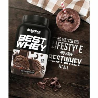 Imagem de Best Whey - 1 sachê 40g Double Chocolate - Atlhetica Nutrition