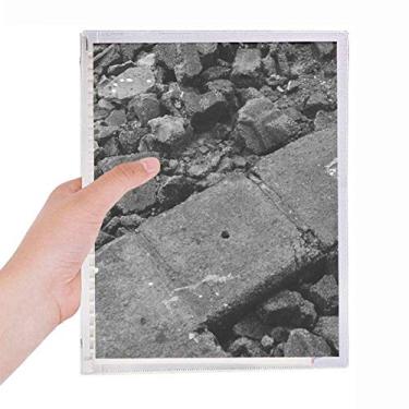 Imagem de Caderno de fotografia de modelagem de material industrial, agenda de folhas soltas recarregável