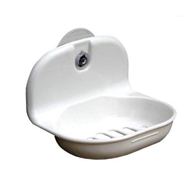 Imagem de Saboneteira Daivak Com Fixação Ventosa Branca