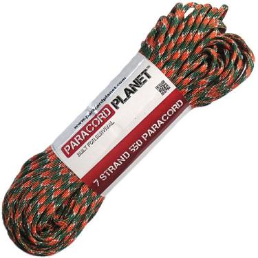 Imagem de Paracord Planet Paracord comercial de segurança de 250 kg tipo III cores sortidas (Hurricane, 30 metros)