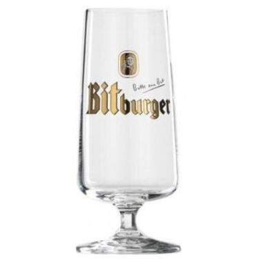 Imagem de Bitburger Copos de cerveja Pokal alemão 0,3L - Conjunto de 2