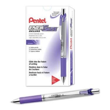 Imagem de Pentel Lapiseira EnerGize (0,5 mm), detalhes violetas, caixa com 12 (PL75V)