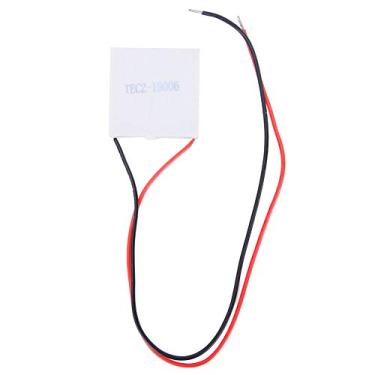 Imagem de Folha De Refrigeração TEC2-19006,Resfriador Termométrico, Módulo De Placa Peltier De Resfriamento De Gerador Termoelétrico De Dissipador De Calor, Semicondutor De Camada Dupla (40x40mm)