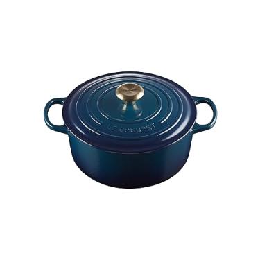 Imagem de Le Creuset Panela Redonda 26Cm Sig Peg Dourado Agave