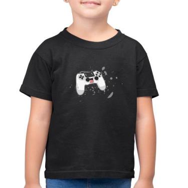 Imagem de Camiseta Algodão Infantil Controle Carinha - Foca Na Moda